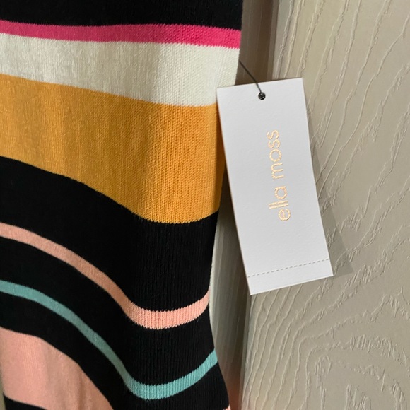 Ella Moss Body dress Alexie desert flower striped - Picture 4 of 13